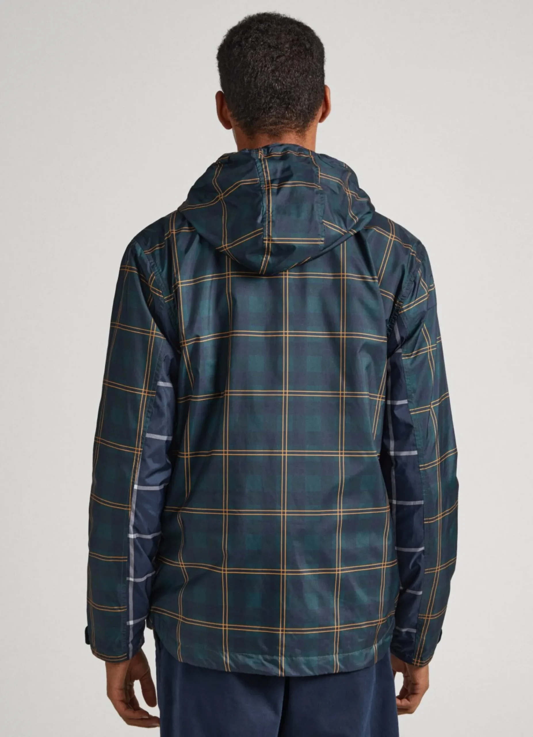 Homem Pepe Jeans Casaco E Jaquetas>Anoraque Acolchoado Xadrez