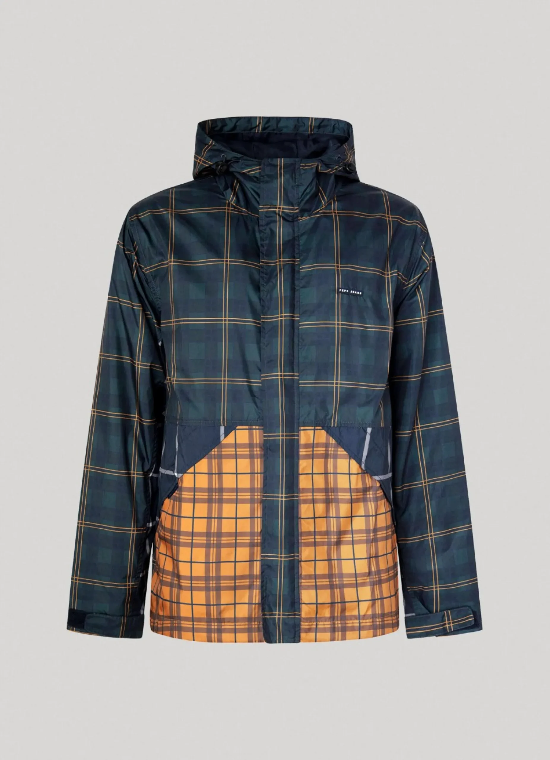 Homem Pepe Jeans Casaco E Jaquetas>Anoraque Acolchoado Xadrez
