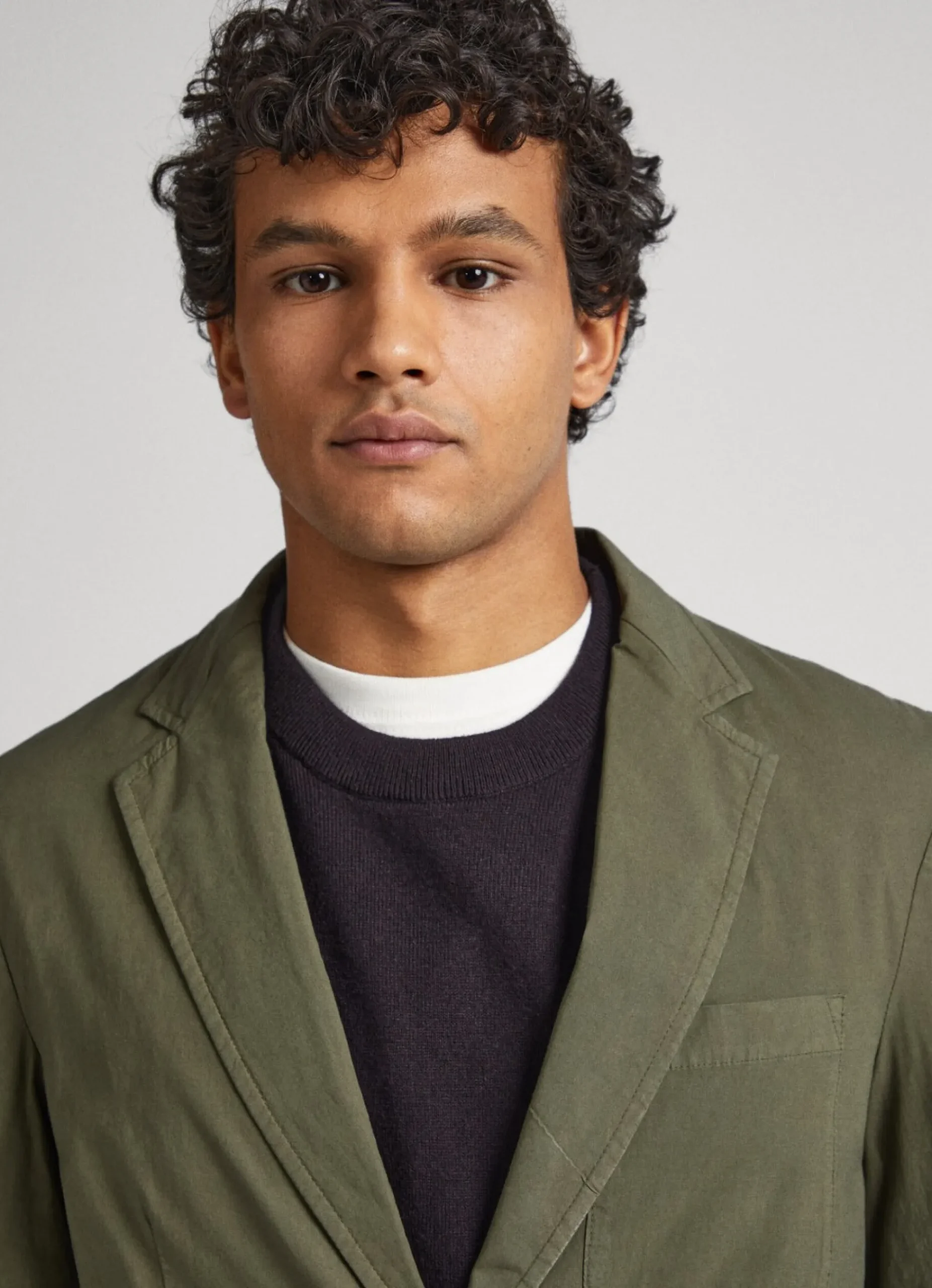 Homem Pepe Jeans Casaco E Jaquetas>Blazer De Algodao Popelina
