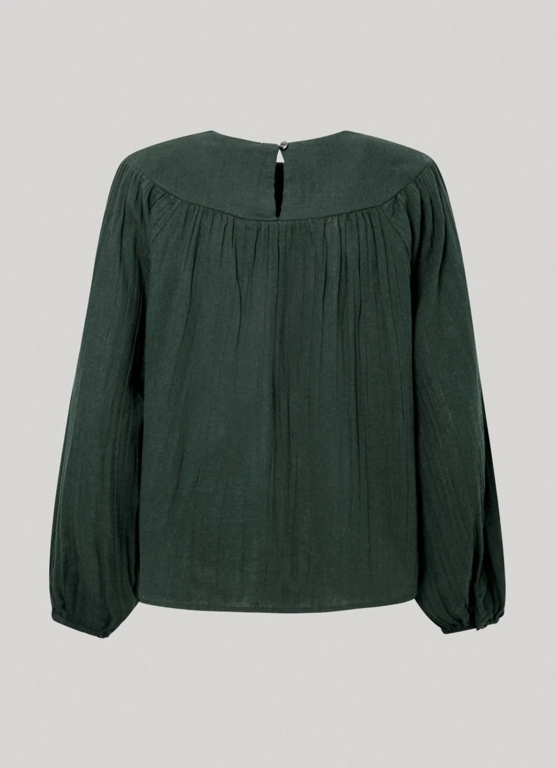 Mulher Pepe Jeans Camisas E Blusas>Blusa Algodao Waffle