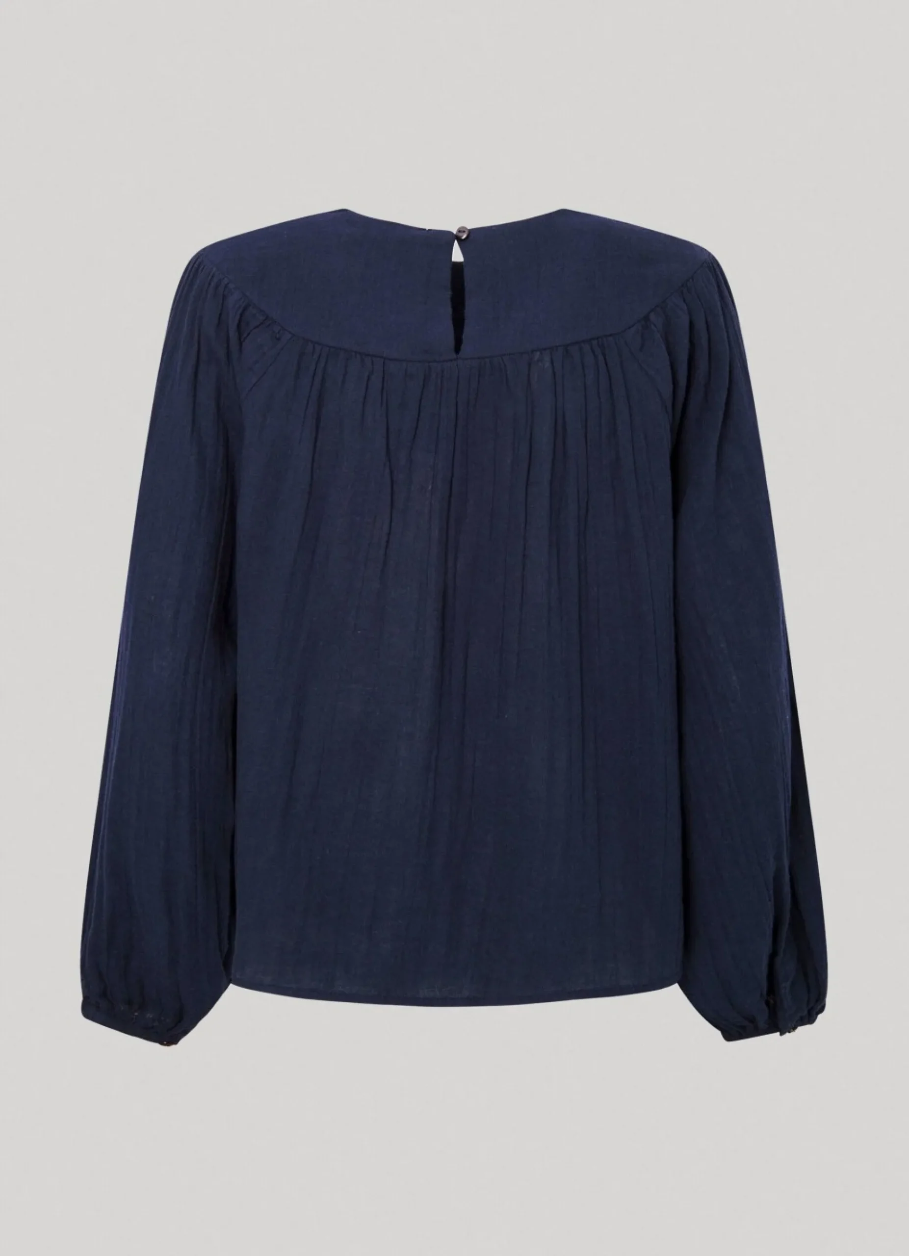 Mulher Pepe Jeans Camisas E Blusas>Blusa Algodao Waffle