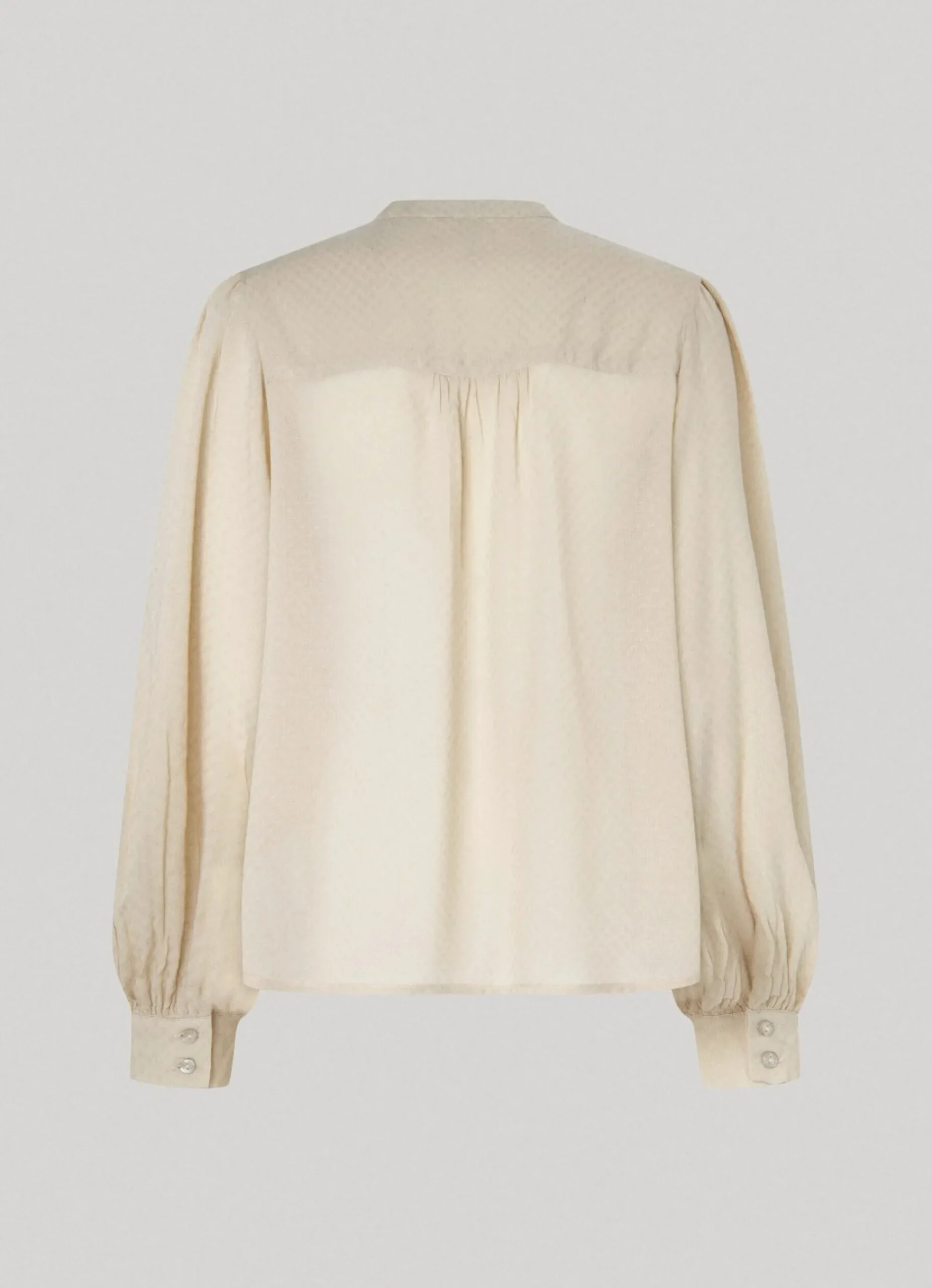 Mulher Pepe Jeans Camisas E Blusas>Blusa Com Detalhes Plissados