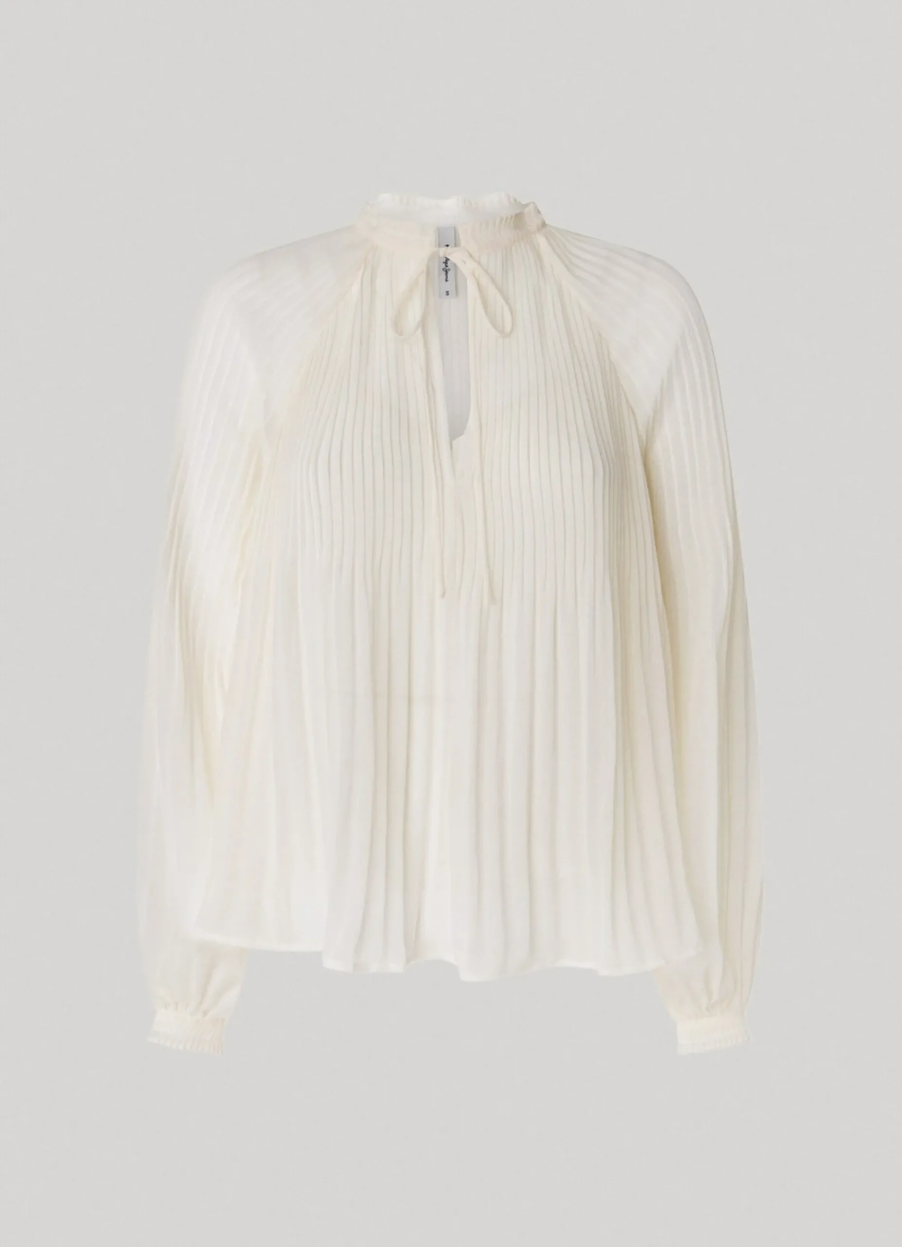 Mulher Pepe Jeans Camisas E Blusas>Blusa De Chiffon Plissada