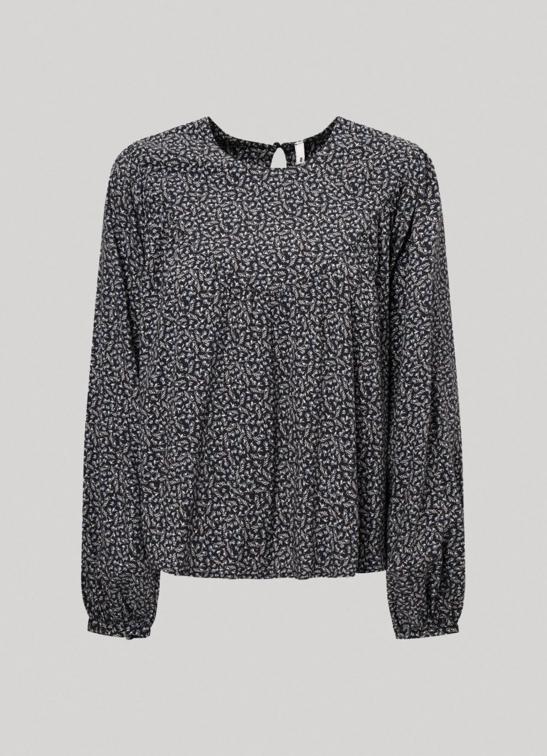 Mulher Pepe Jeans Camisas E Blusas>Blusa Dobby Com Padrao Floral