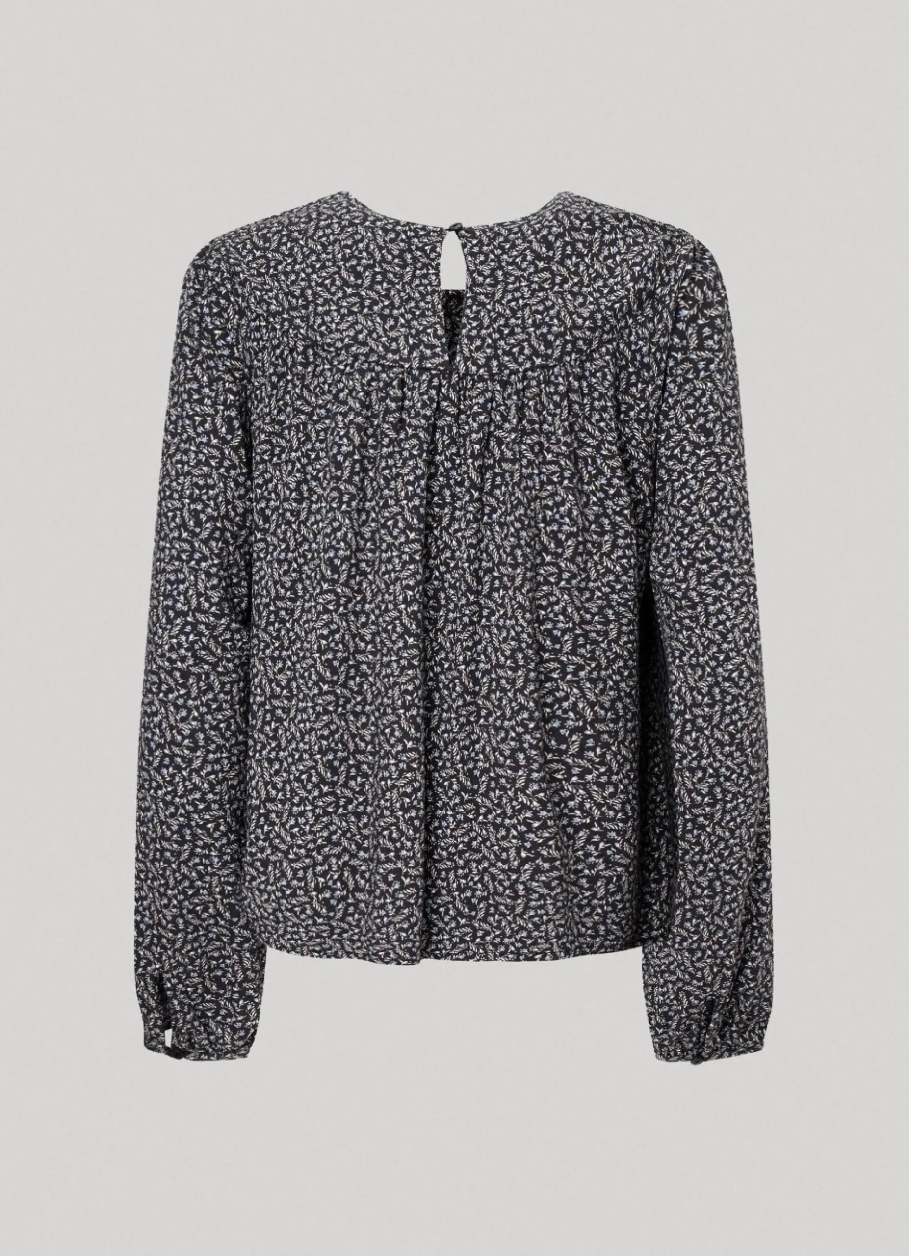 Mulher Pepe Jeans Camisas E Blusas>Blusa Dobby Com Padrao Floral