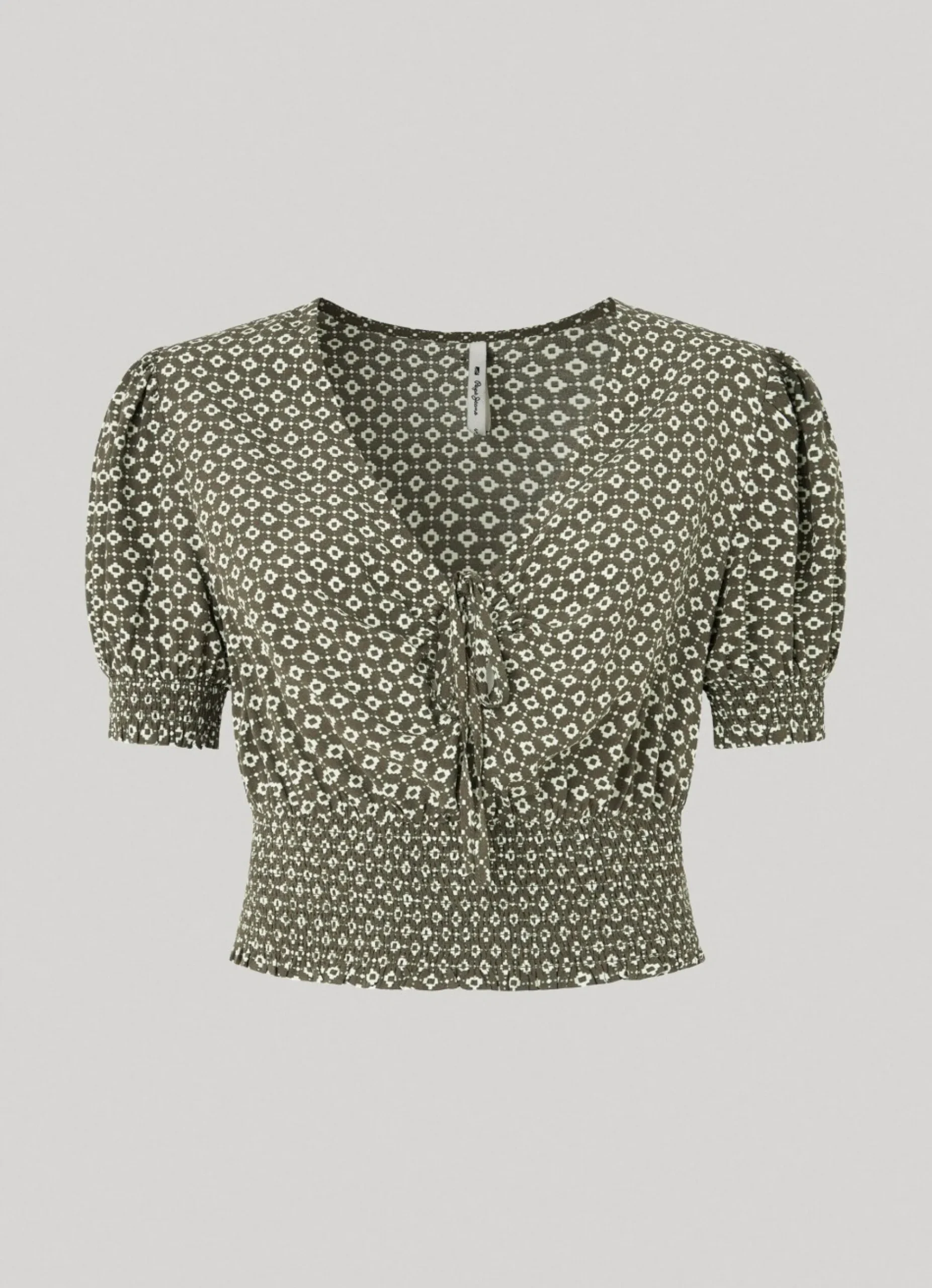 Mulher Pepe Jeans Camisas E Blusas>Blusa Estampado Geometrico