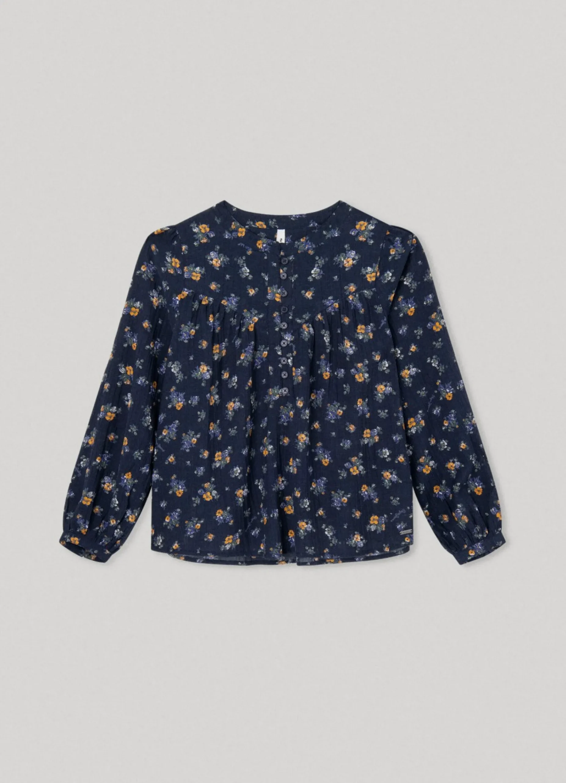 Rapariga Pepe Jeans Camisas E T-Shirts>Blusa Romantica Padrao Floral