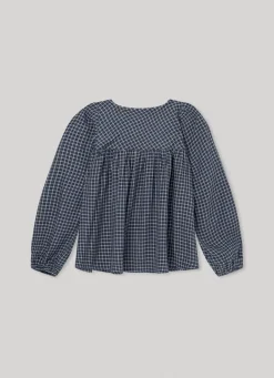 Rapariga Pepe Jeans Camisas E T-Shirts>Blusa Xadrez Manga Comprida