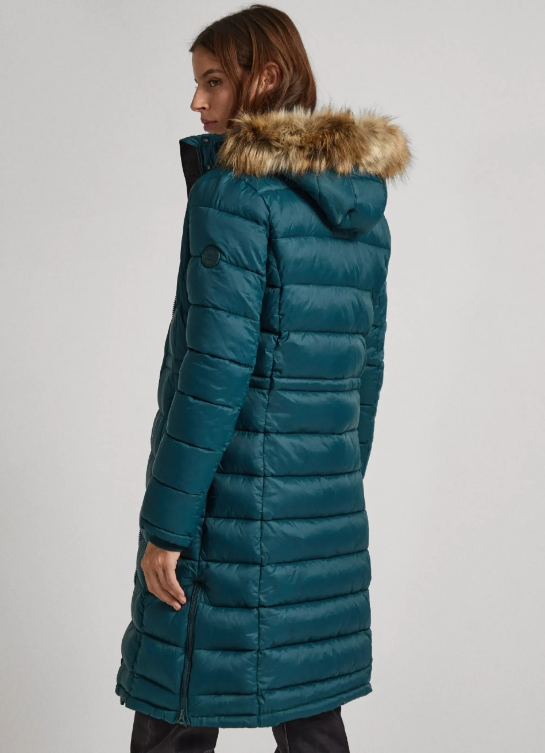 Mulher Pepe Jeans Casaco E Jaquetas>Blusao Comprido Acolchoado