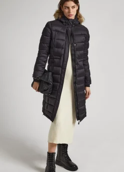 Mulher Pepe Jeans Casaco E Jaquetas>Blusao Comprido Acolchoado
