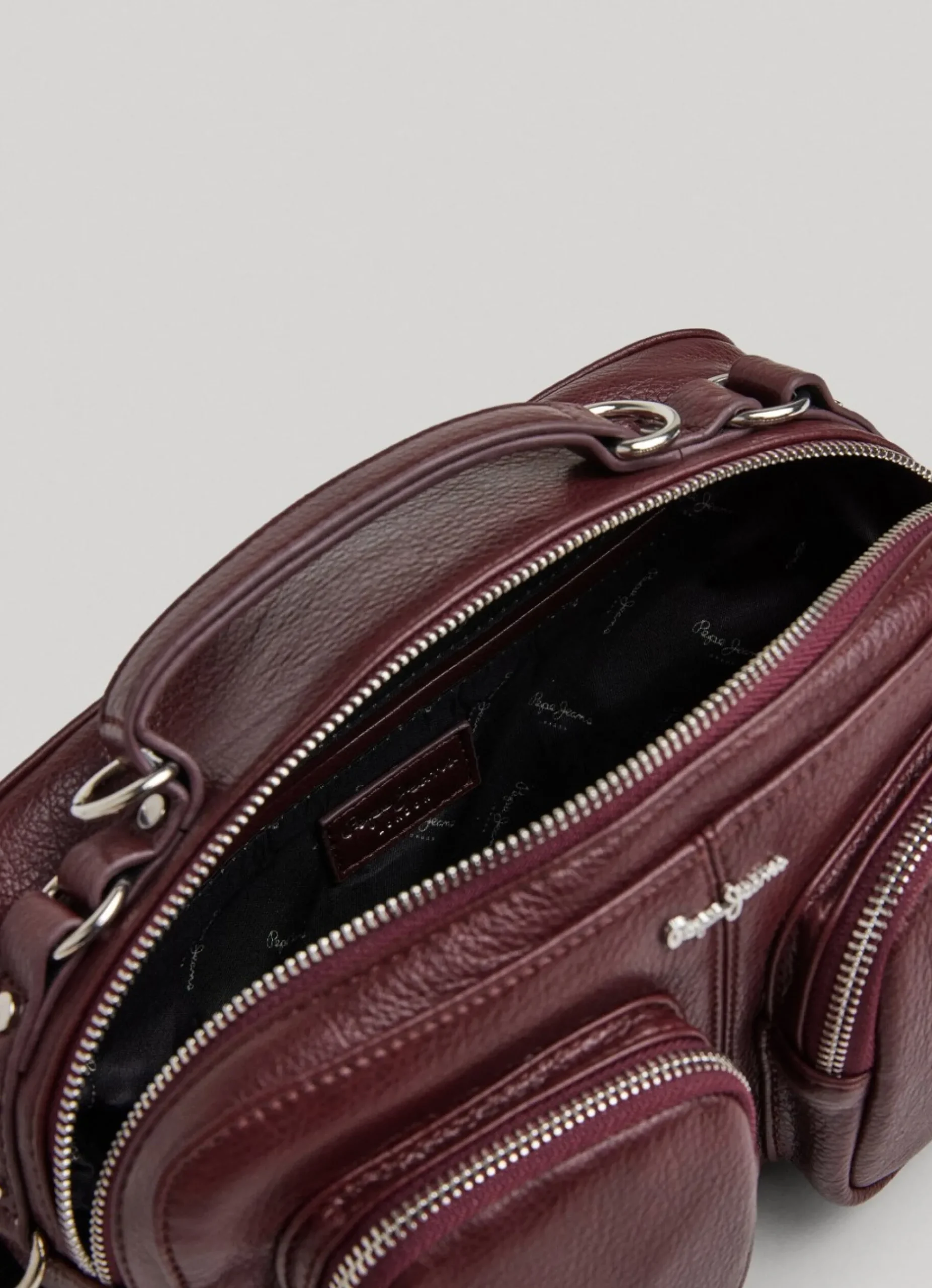 Mulher Pepe Jeans Bolsas E Mochilas>Bolsa Com Varios Bolsos