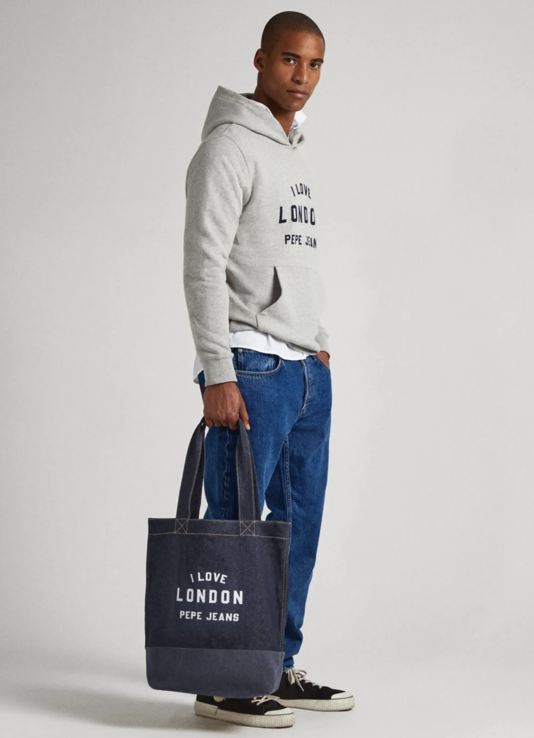 Mulher Pepe Jeans Bolsas E Mochilas>Bolsa Tote Em Tecido