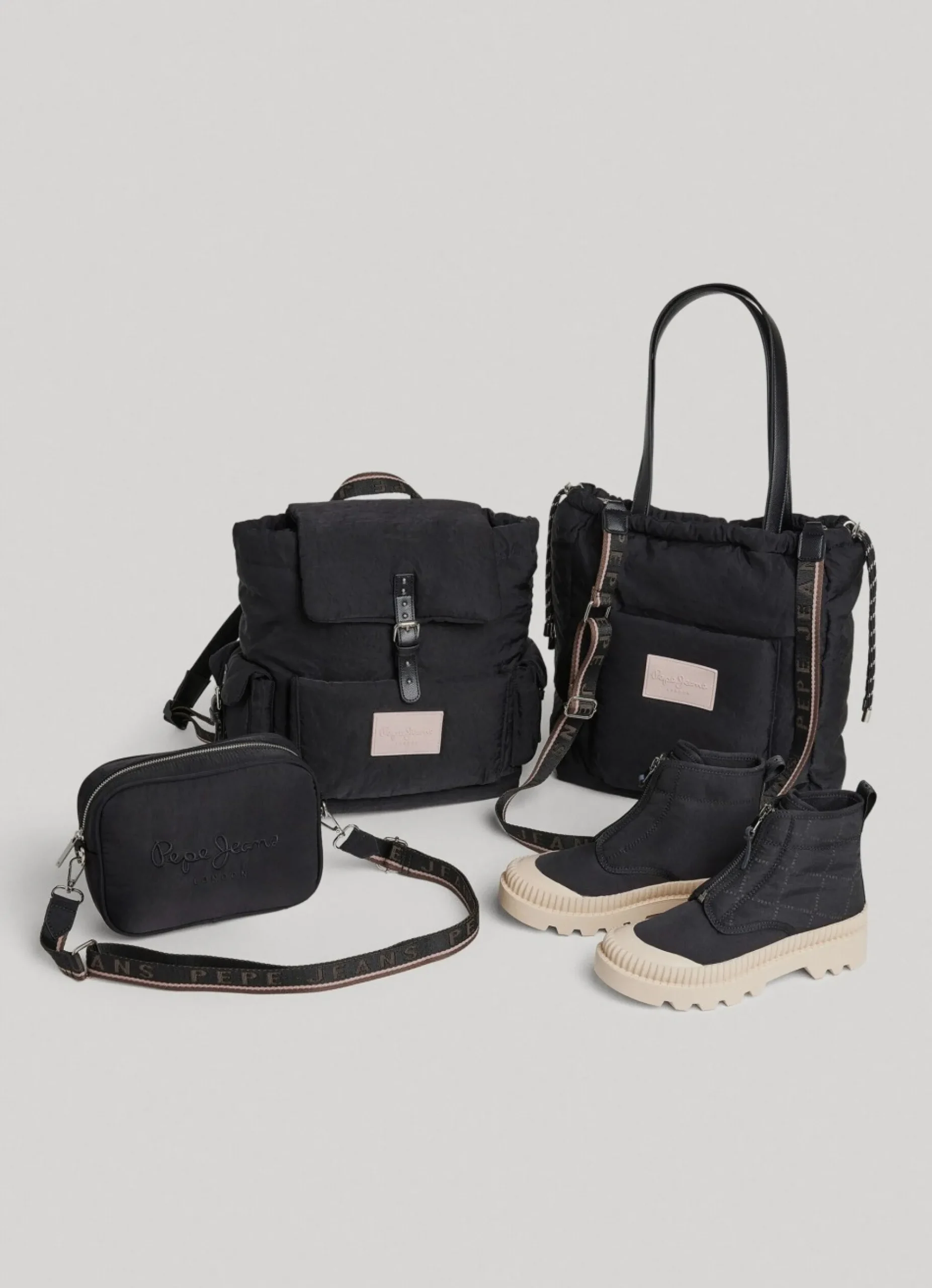 Mulher Pepe Jeans Bolsas E Mochilas>Bolsa Tote Em Tecido Leve