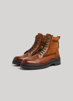 Homem Pepe Jeans Botas E Sapatos>Botas Cano Medio Com Cordoes