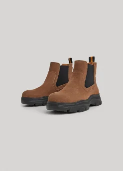 Rapaz Pepe Jeans Calçado>Botas Cano Medio Com Elasticos