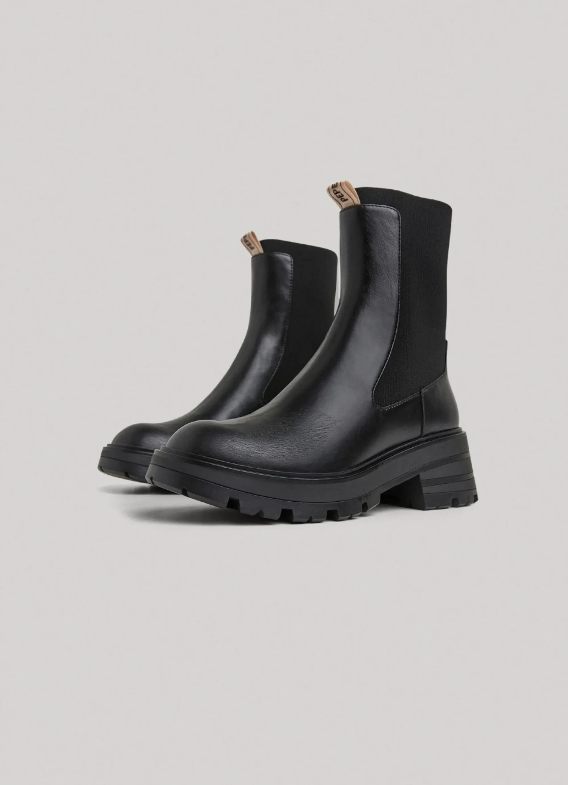 Mulher Pepe Jeans Botas E Sapatos>Botas Cano Medio Com Elasticos