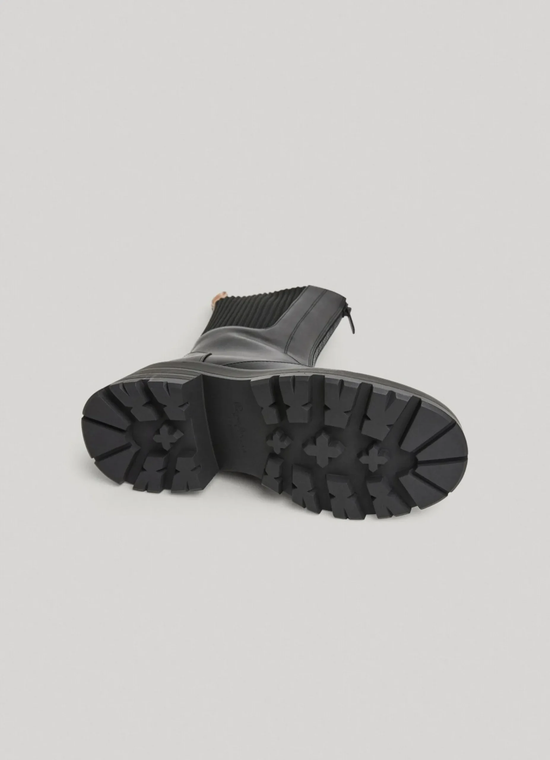 Mulher Pepe Jeans Botas E Sapatos>Botas Cano Medio Tecido Combinado