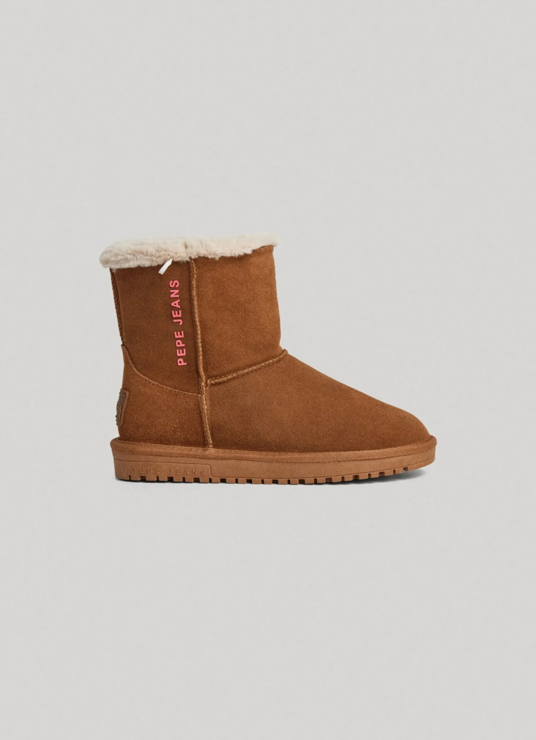 Mulher Pepe Jeans Botas E Sapatos>Botas De Camurca Cano Medio