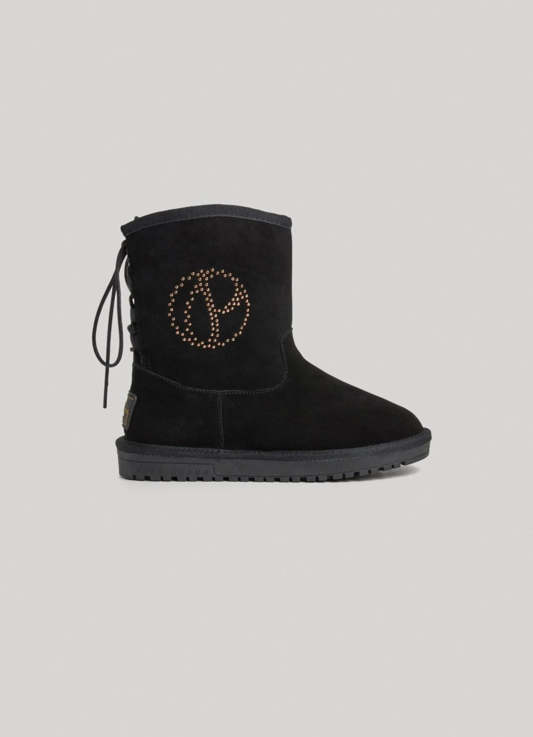 Mulher Pepe Jeans Botas E Sapatos>Botas De Camurca Cano Medio