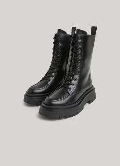 Mulher Pepe Jeans Botas E Sapatos>Botas Utility Cano Medio