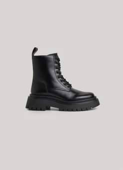 Mulher Pepe Jeans Botas E Sapatos>Botas Utility Cano Medio