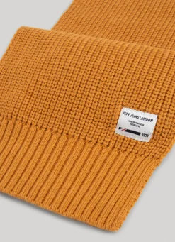 Rapaz Pepe Jeans Acessórios>Cachecol Em Tecido Canelado