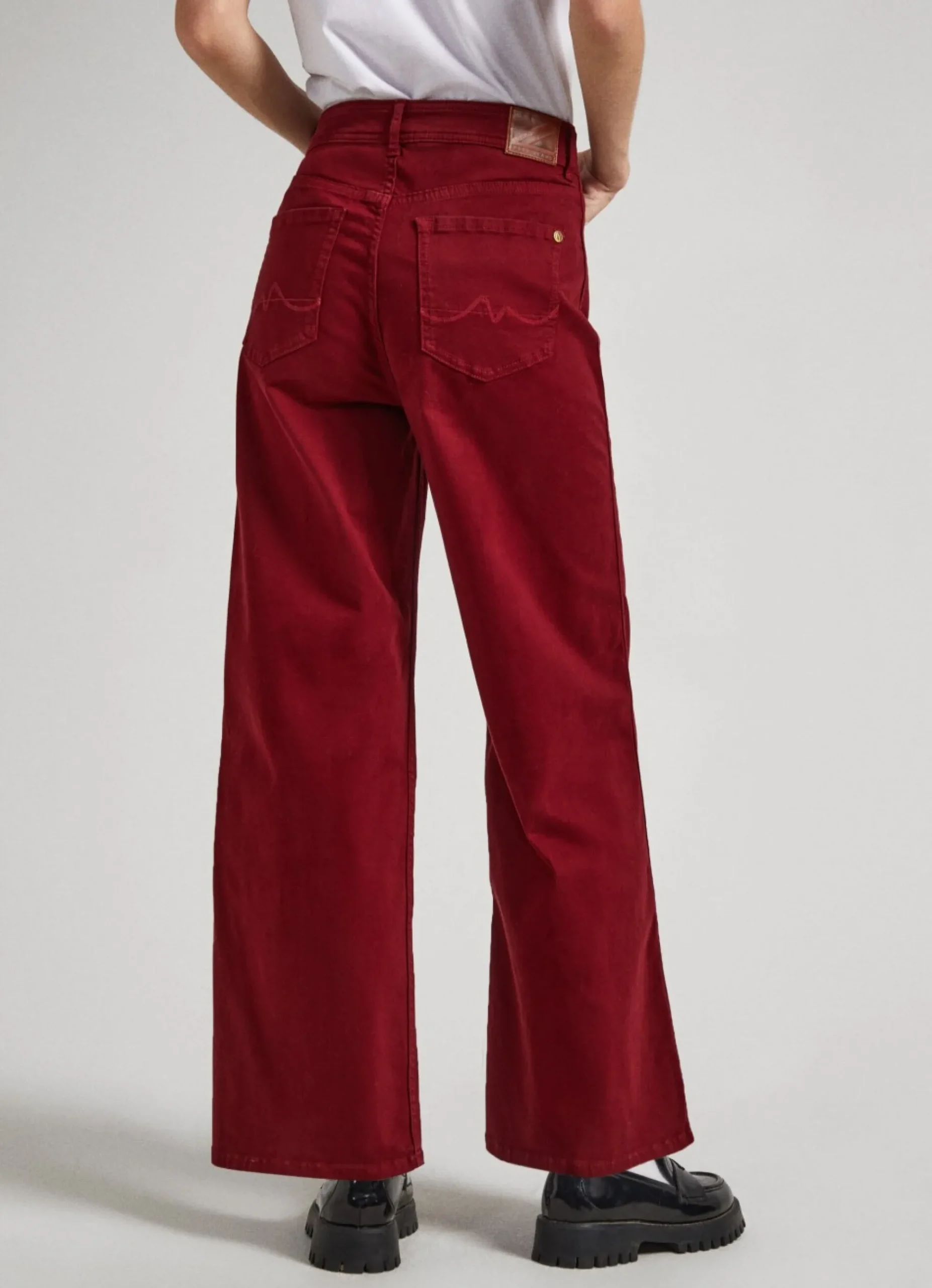 Mulher Pepe Jeans Calças>Calças 5 Bolsos Relaxed Fit