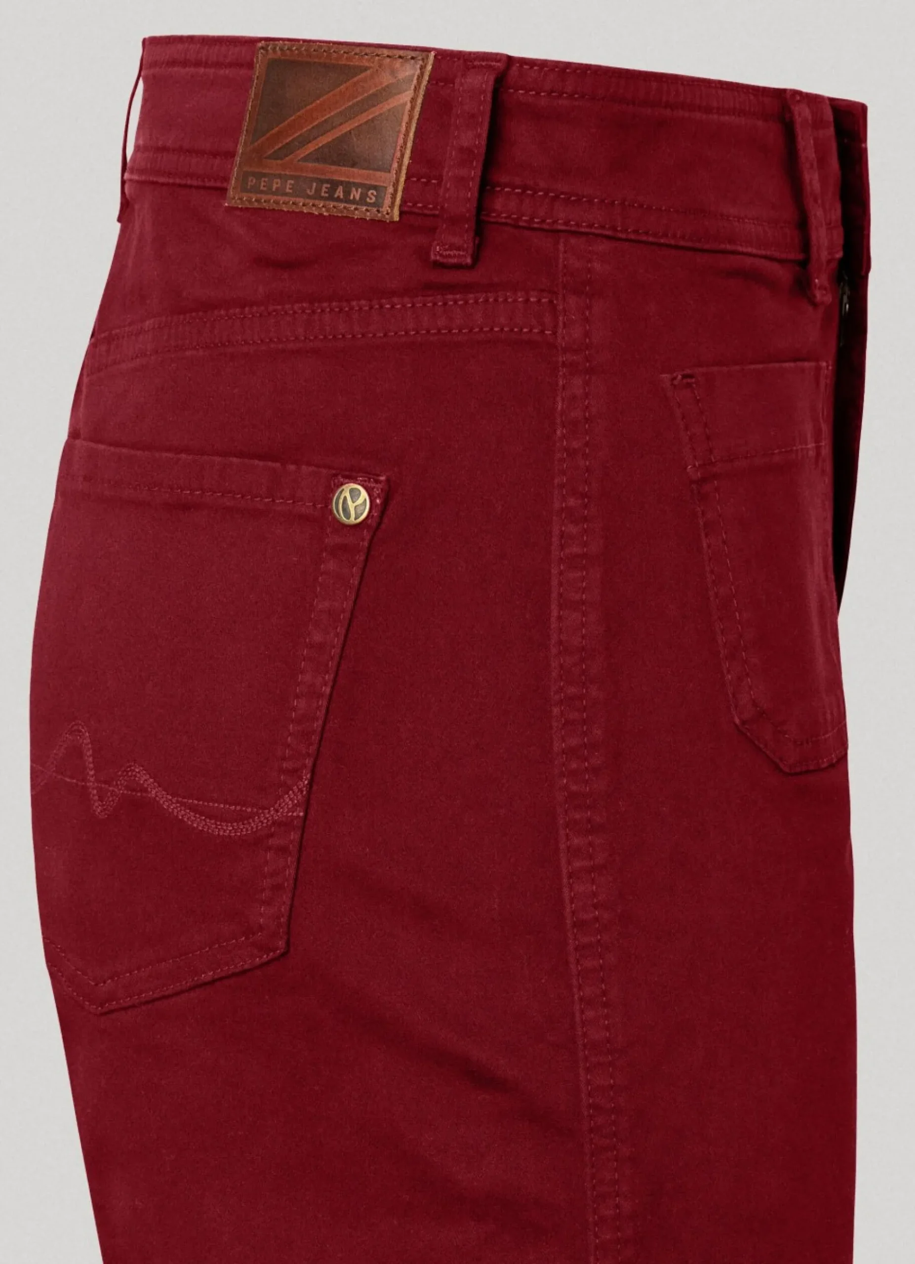 Mulher Pepe Jeans Calças>Calças 5 Bolsos Relaxed Fit