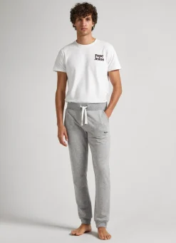 Homem Pepe Jeans Underwear>Calças Algodao Logo Estampado