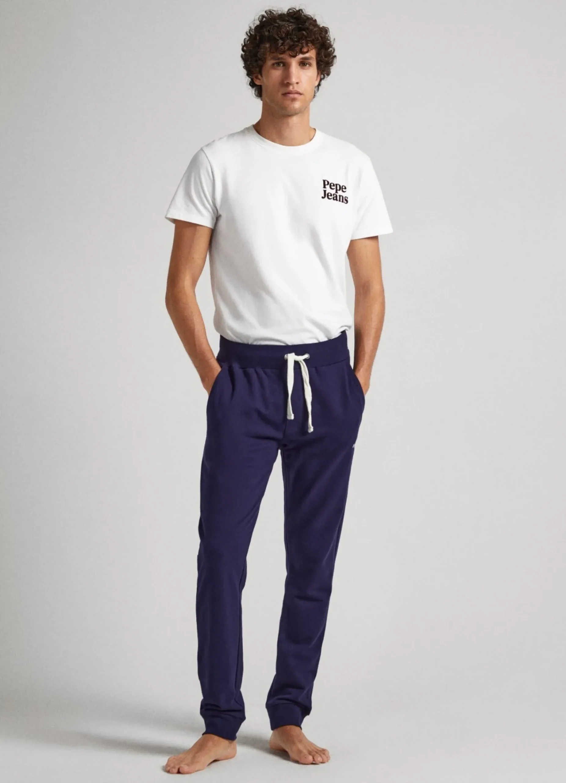 Homem Pepe Jeans Underwear>Calças Algodao Logo Estampado