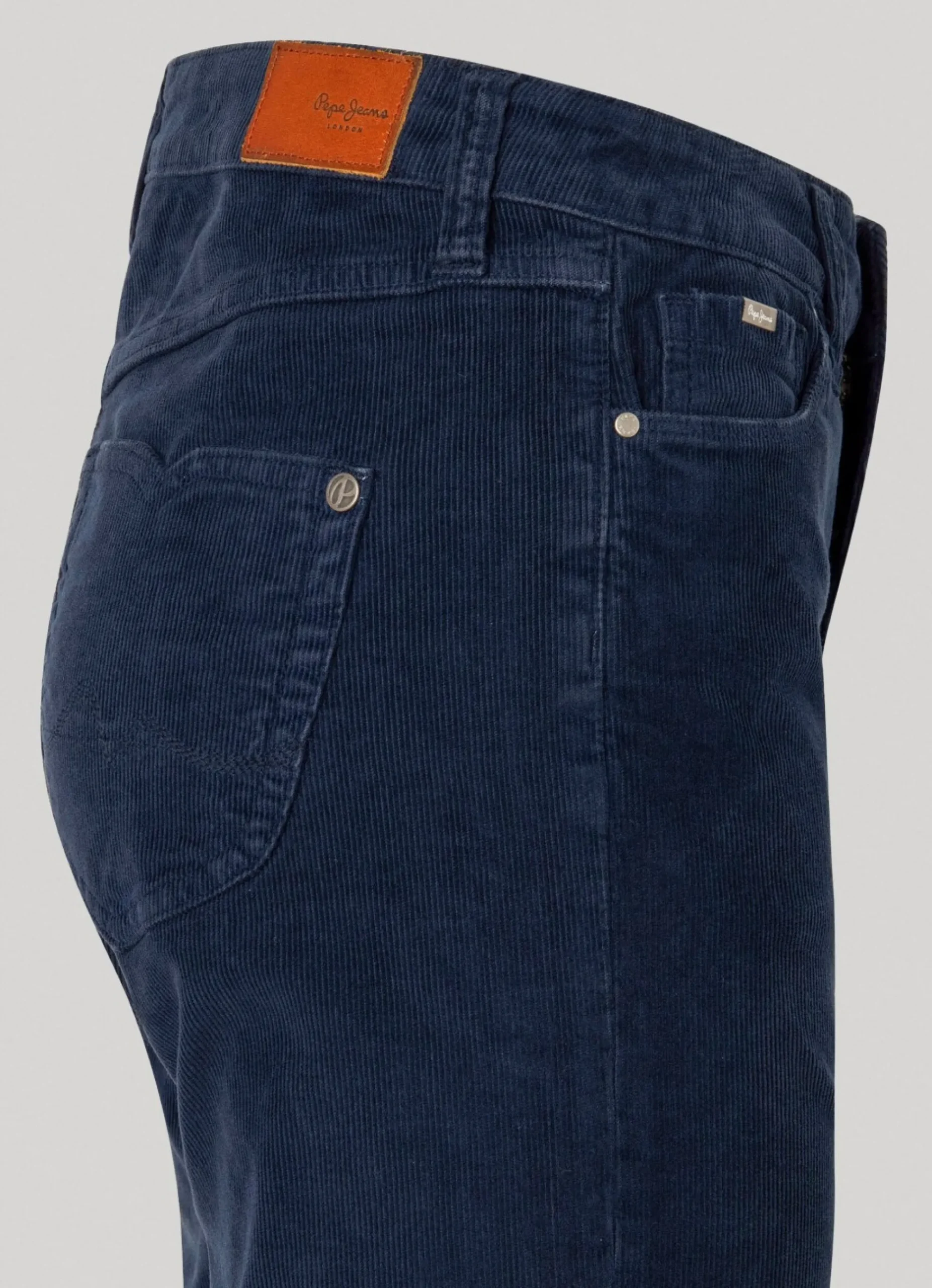 Mulher Pepe Jeans Calças>Calças Bombazina Com 5 Bolsos
