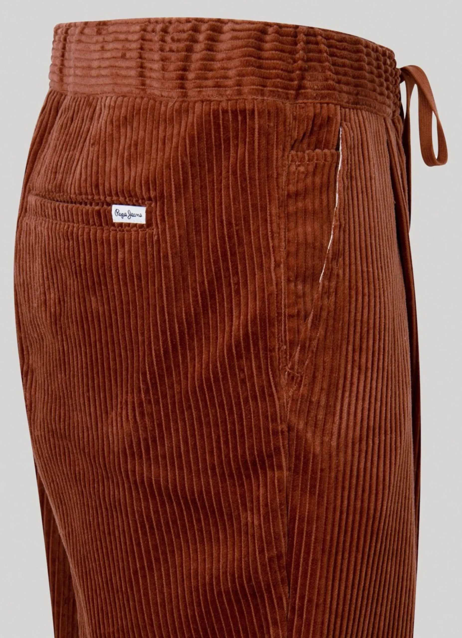 Homem Pepe Jeans Calças>Calças Bombazina Loose Fit Alban
