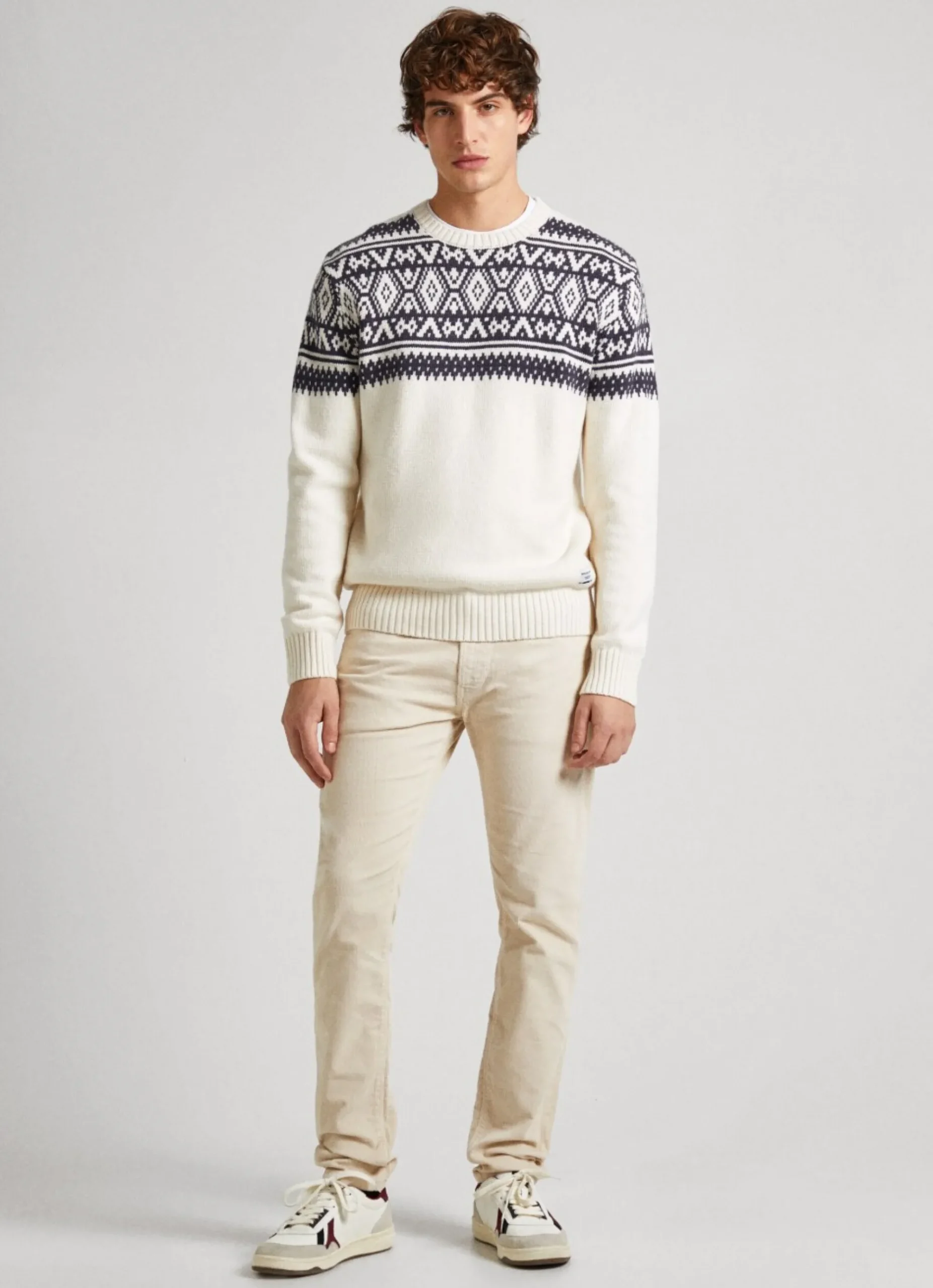 Homem Pepe Jeans Calças>Calças Bombazina Loose Fit Alban