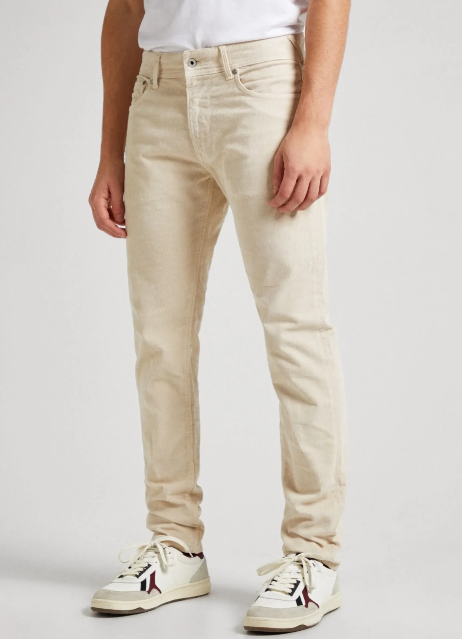 Homem Pepe Jeans Calças>Calças Bombazina Loose Fit Alban