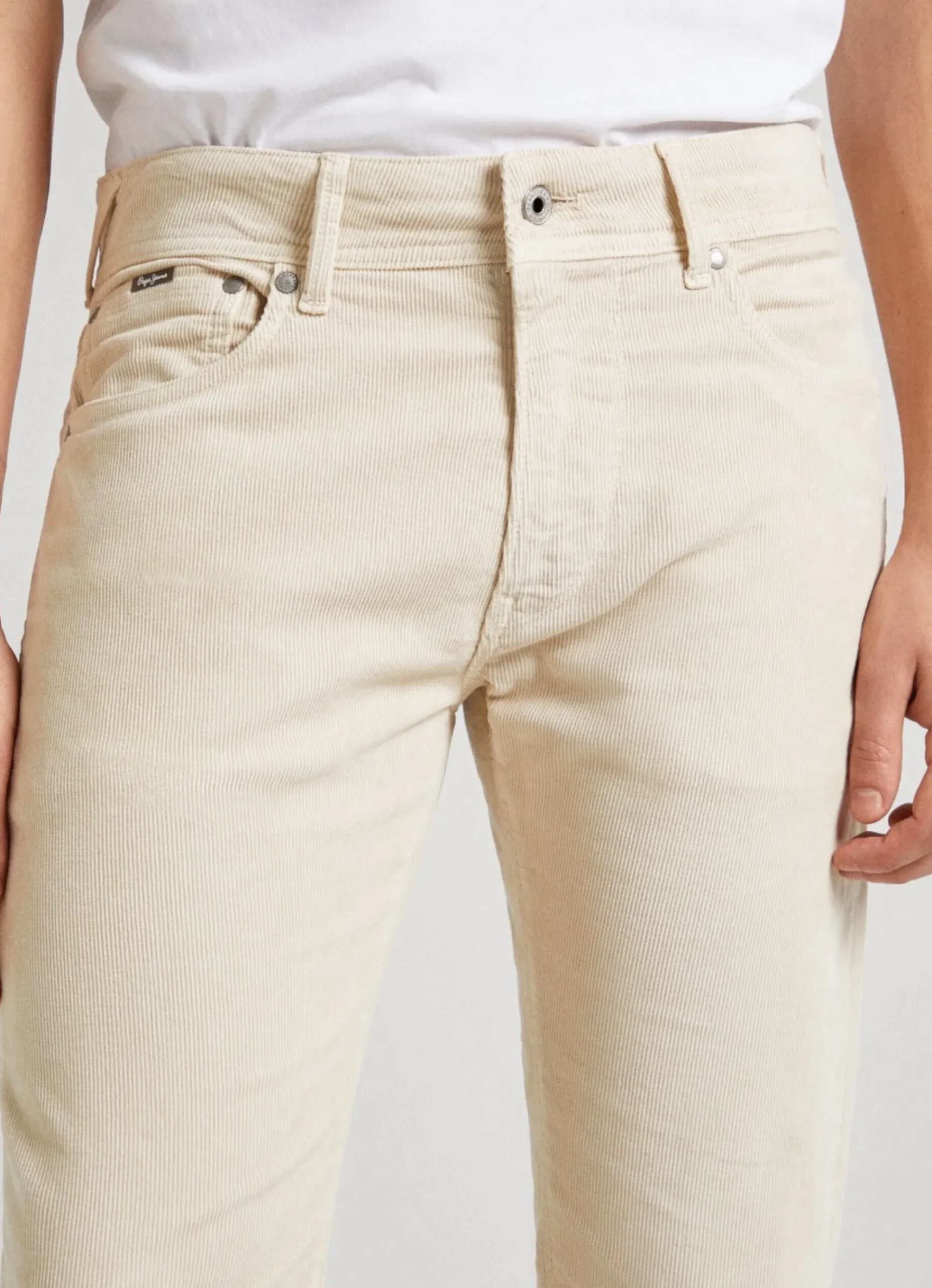 Homem Pepe Jeans Calças>Calças Bombazina Loose Fit Alban
