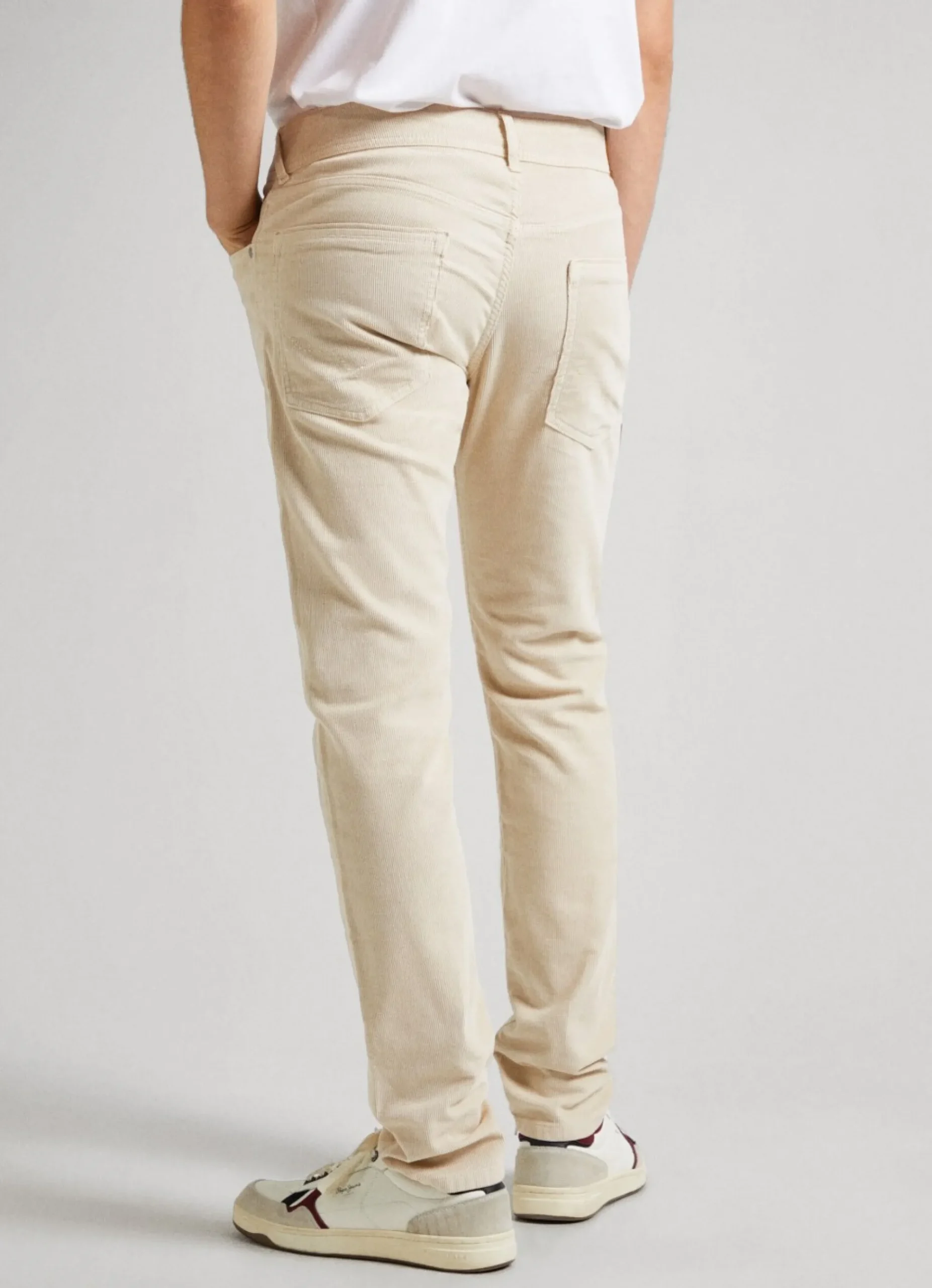 Homem Pepe Jeans Calças>Calças Bombazina Loose Fit Alban