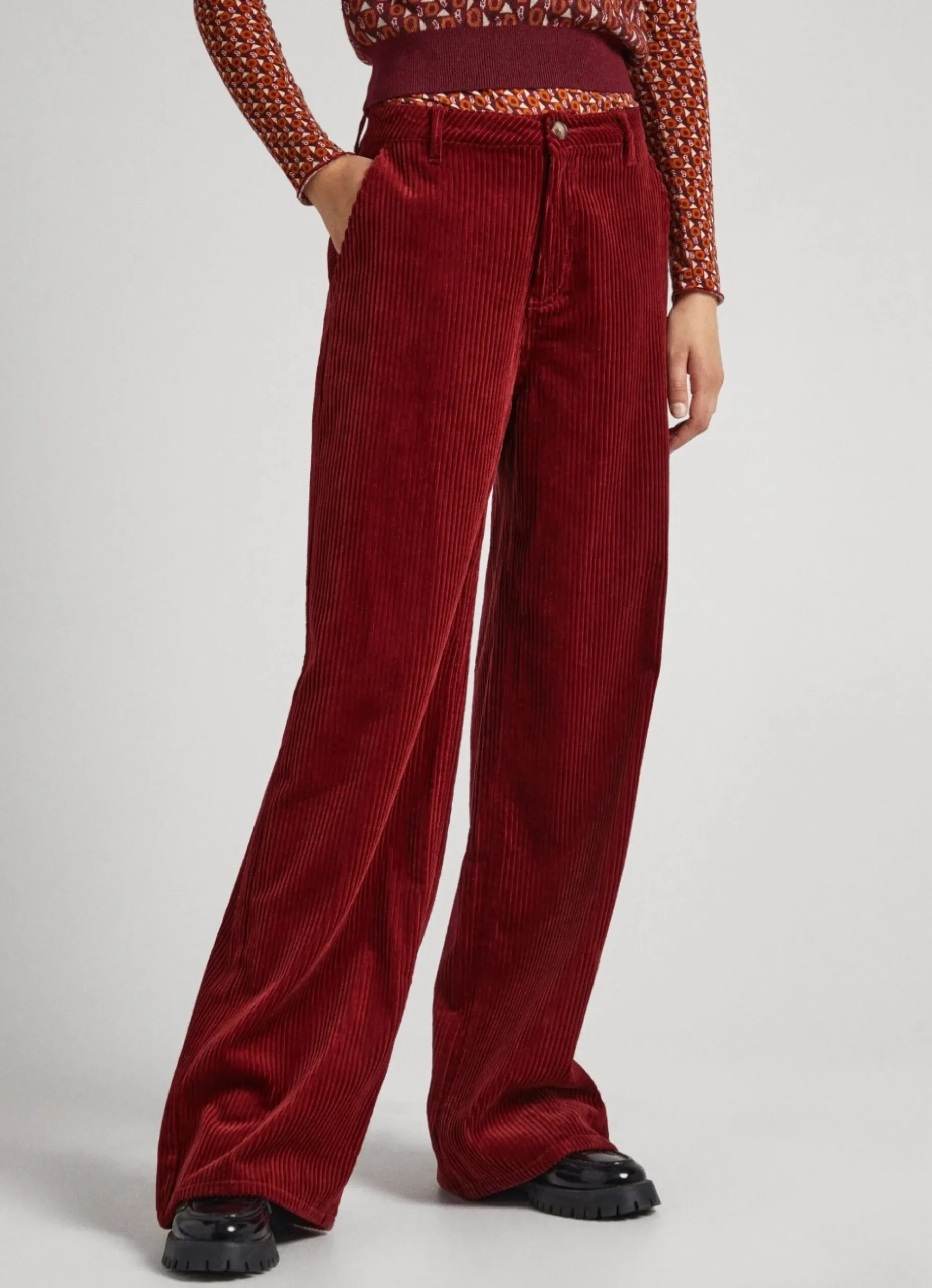 Mulher Pepe Jeans Calças>Calças Chino Bombazina