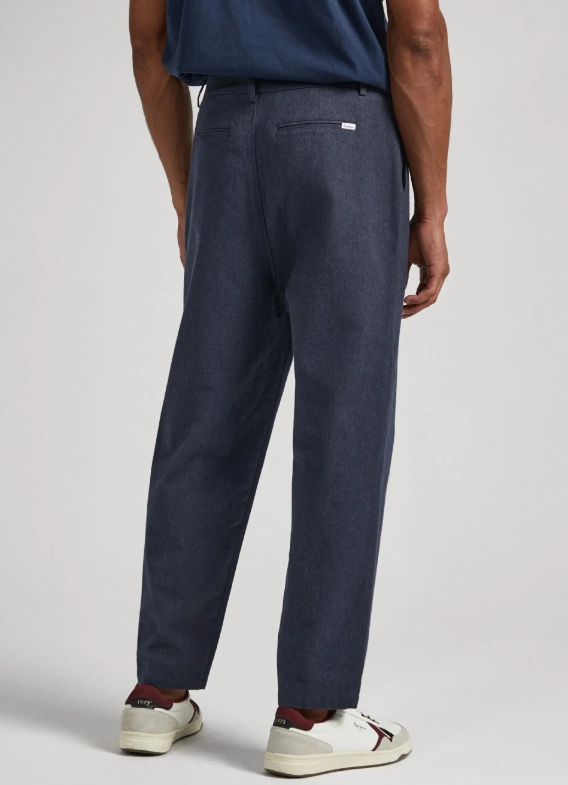 Homem Pepe Jeans Calças>Calças Chino Espinha De Peixe