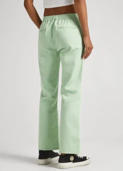 Mulher Pepe Jeans Calças>Calças Chino Flare Fit