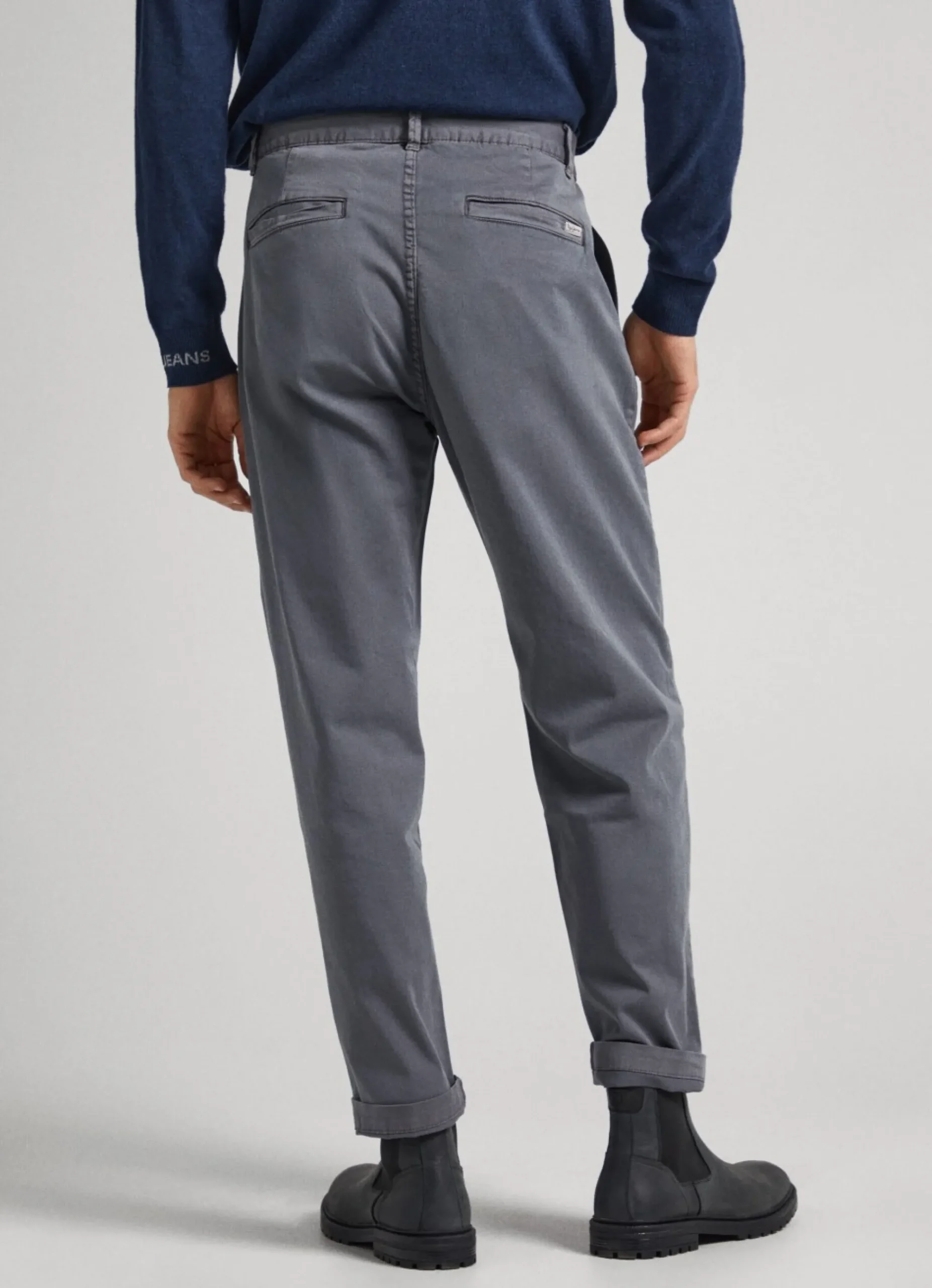 Homem Pepe Jeans Calças>Calças Chino Nils Loose Fit