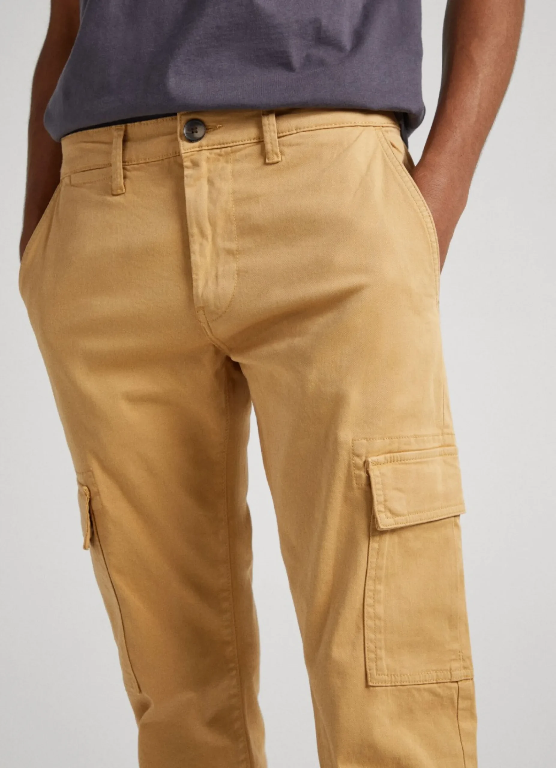 Homem Pepe Jeans Calças>Calças Chino Regular Fit Sean