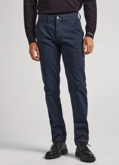 Homem Pepe Jeans Calças>Calças Chino Slim Charly