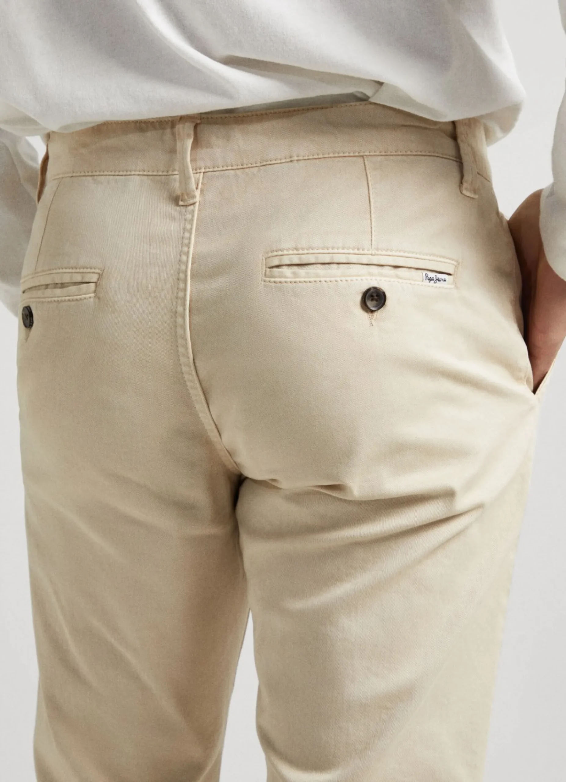 Homem Pepe Jeans Calças>Calças Chino Slim Charly