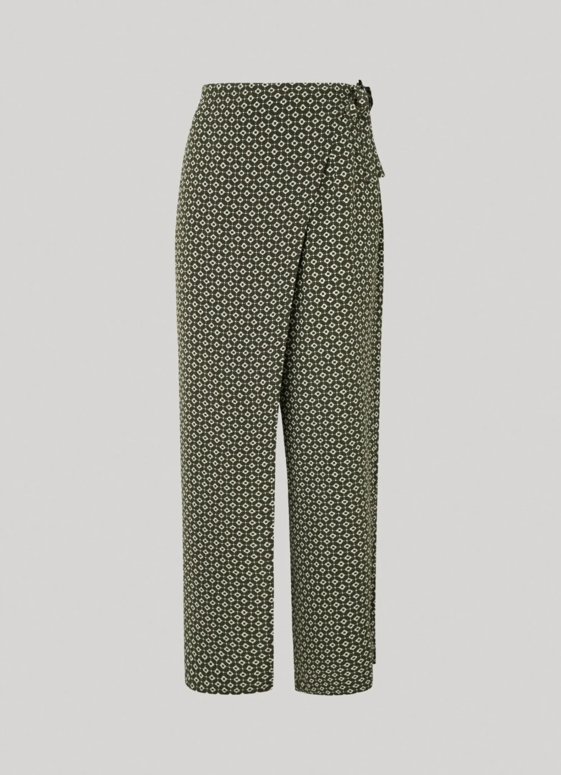 Mulher Pepe Jeans Calças>Calças Com Padrao Geometrico