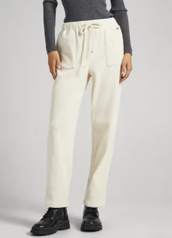 Mulher Pepe Jeans Calças>Calças De Bombazina Elasticas