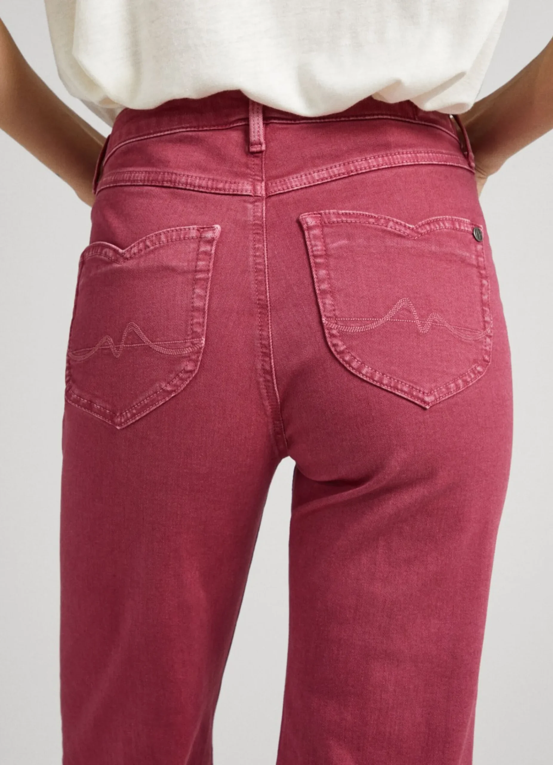 Mulher Pepe Jeans Calças>Calças Flare-Fit De 5 Bolsos
