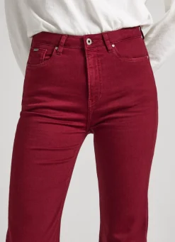 Mulher Pepe Jeans Calças>Calças Flare-Fit De 5 Bolsos