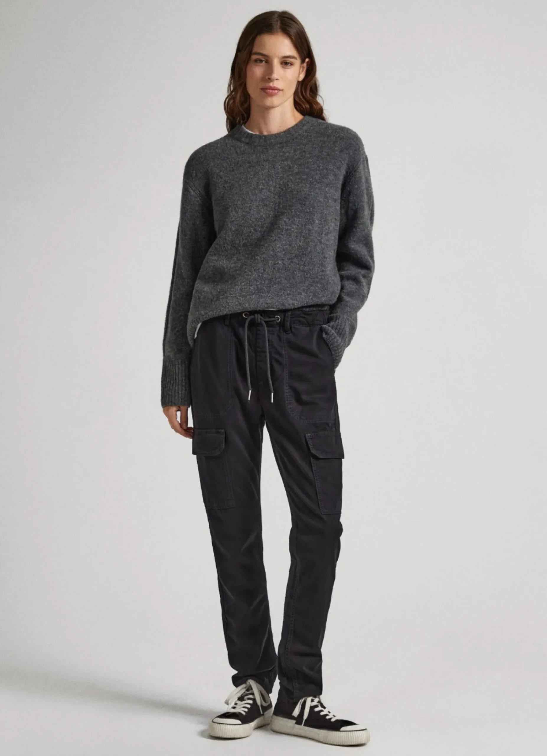 Mulher Pepe Jeans Calças>Calças Jogger Relaxed Fit