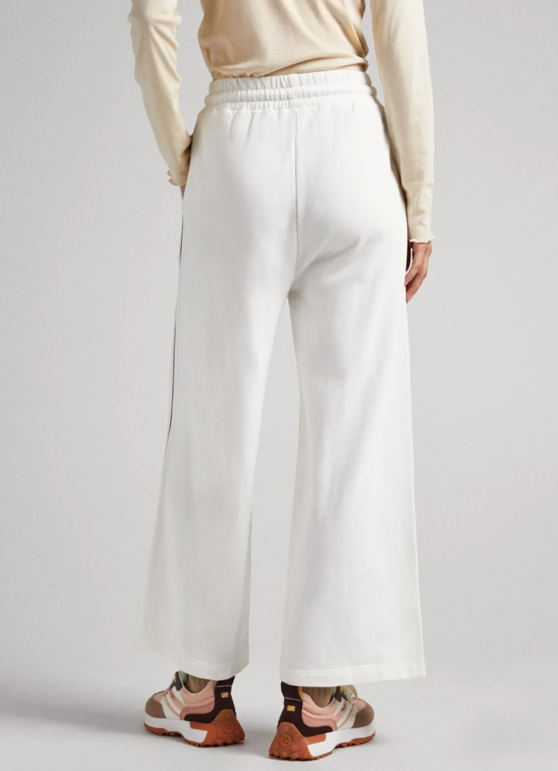 Mulher Pepe Jeans Malhas>Calças Jogging De Algodao