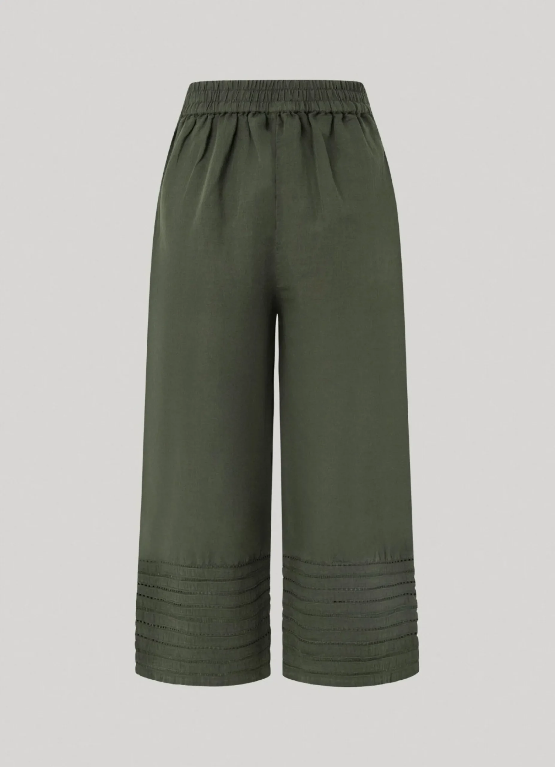 Mulher Pepe Jeans Calças>Calças Palazzo Openwork